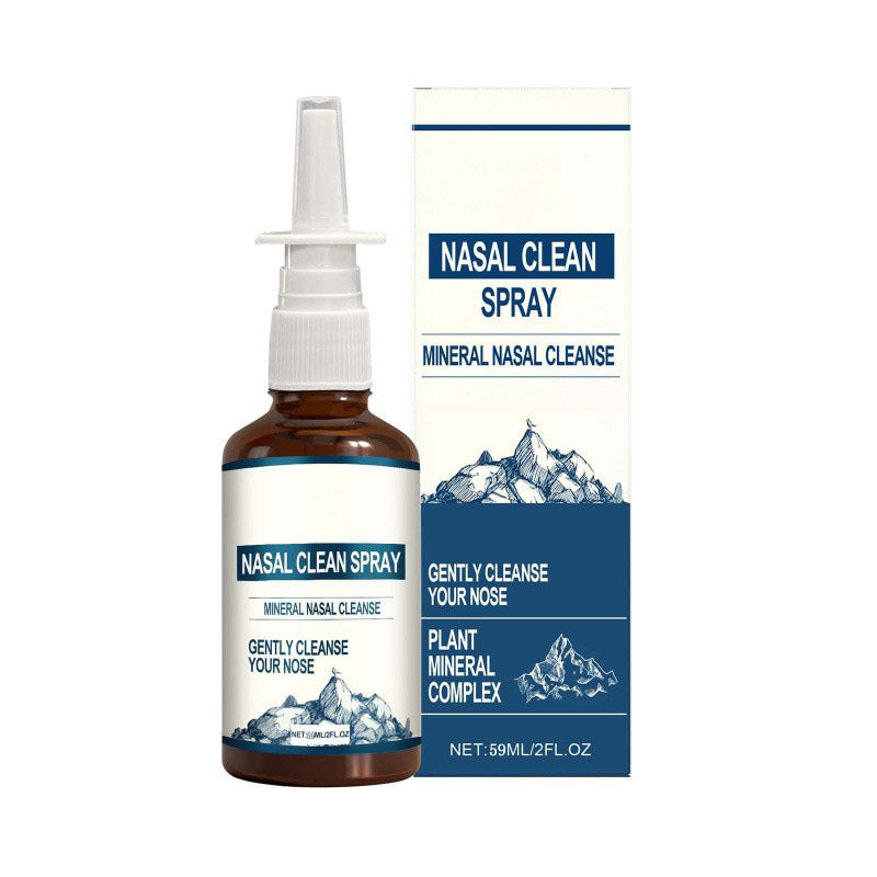 Gentle Herbal Nasal Spray for Congestion Relief