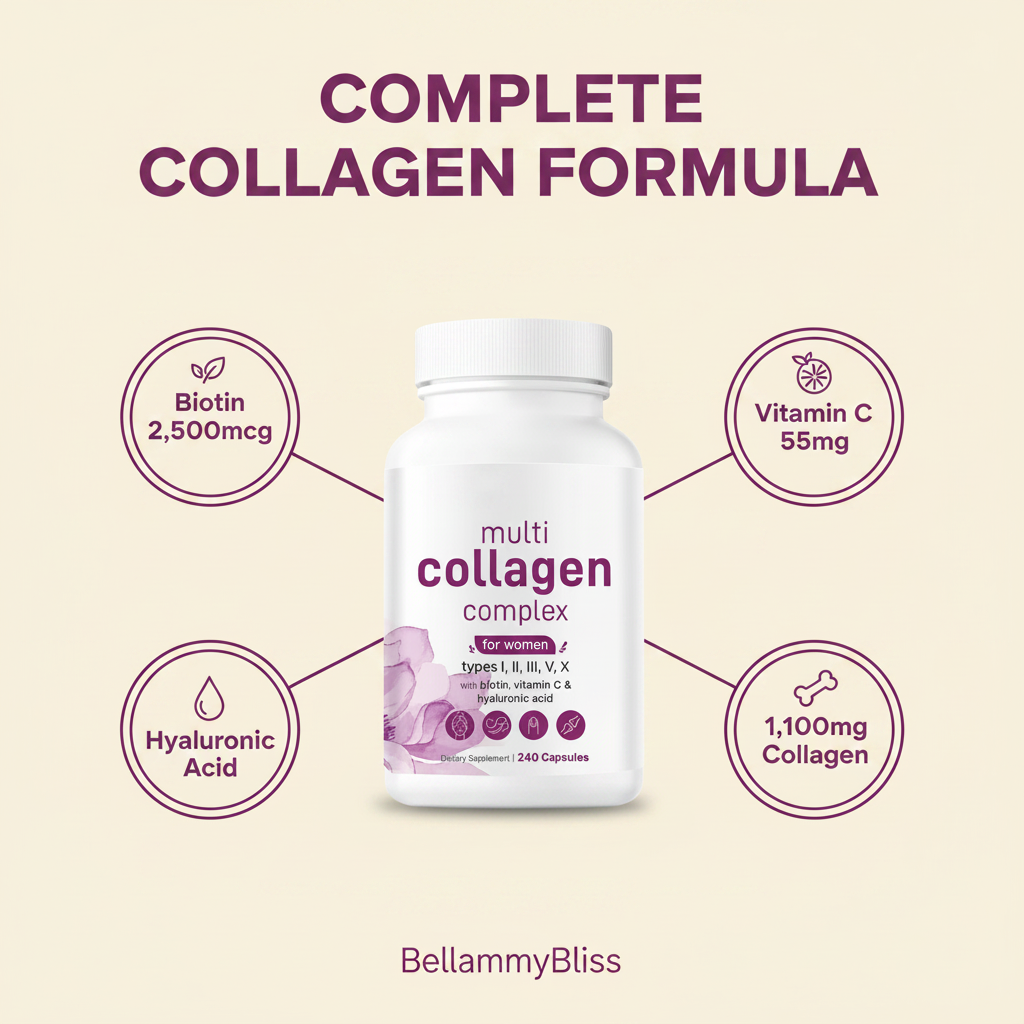 Collagen peptide capsules