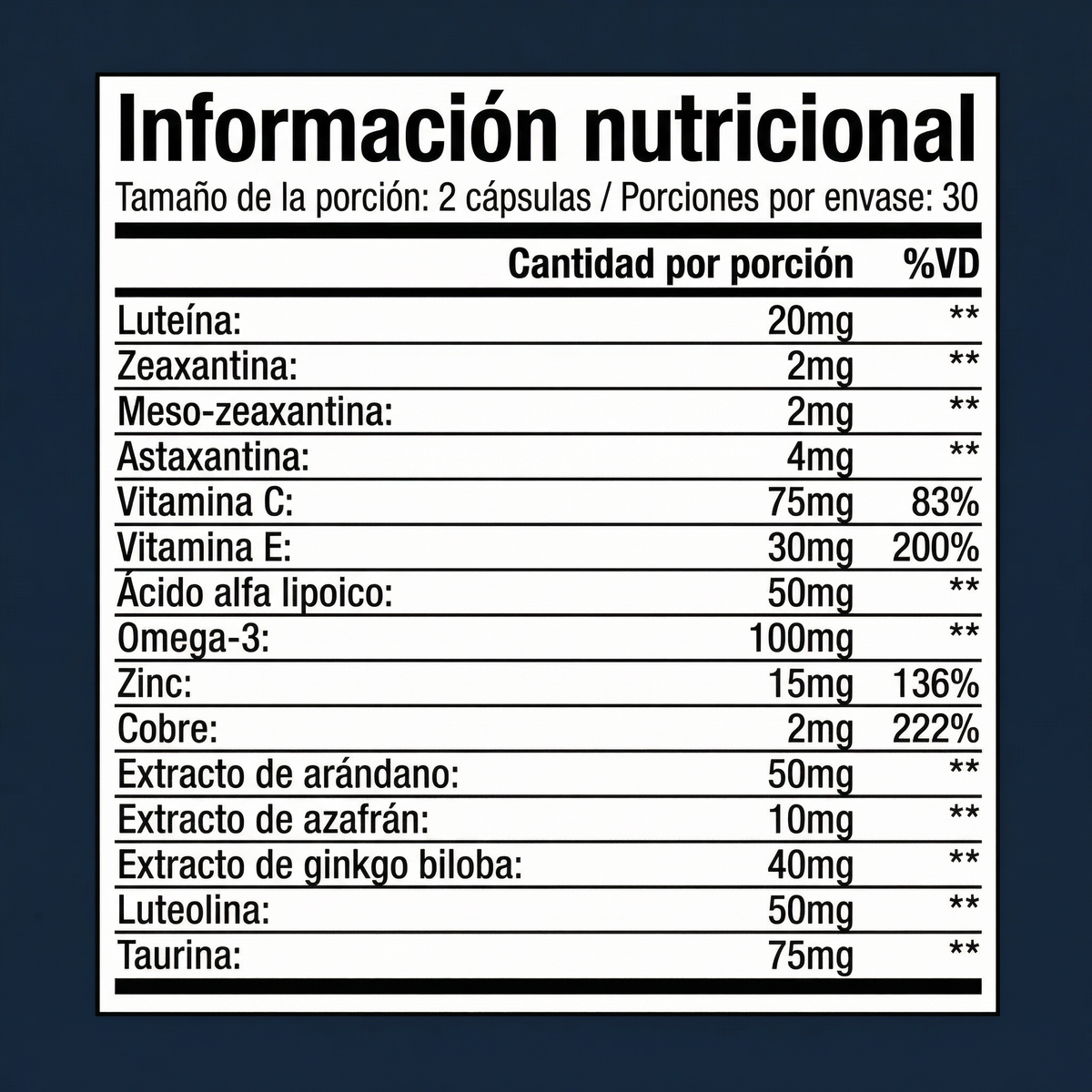 BellamyBliss™ Fórmula Avanzada para Ojos 15 en 1