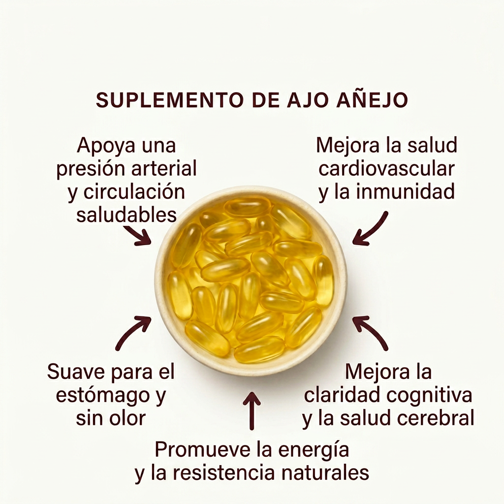Extracto de ajo envejecido — clínicamente estudiado para una presión arterial saludable