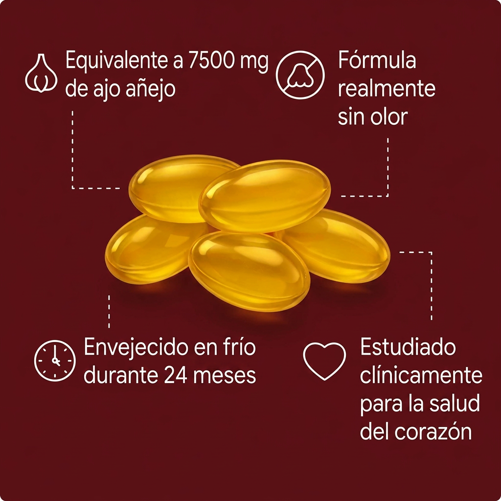 Extracto de ajo envejecido — clínicamente estudiado para una presión arterial saludable