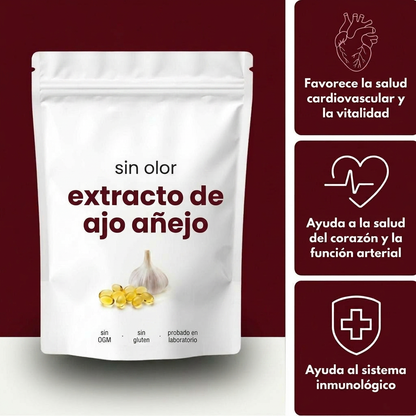 Extracto de ajo envejecido — clínicamente estudiado para una presión arterial saludable