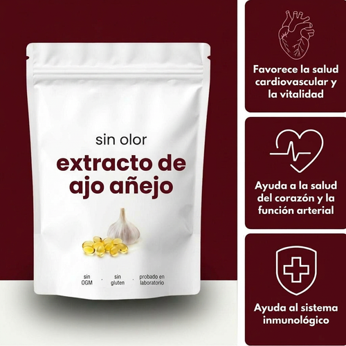Extracto de ajo envejecido — clínicamente estudiado para una presión arterial saludable