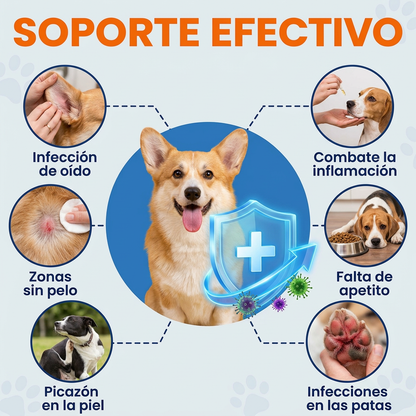 BellamyBliss Gotas para Hongos en Perros