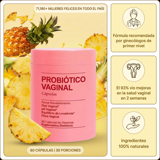 Probiótico Vaginal BellamyBliss - 100% Real