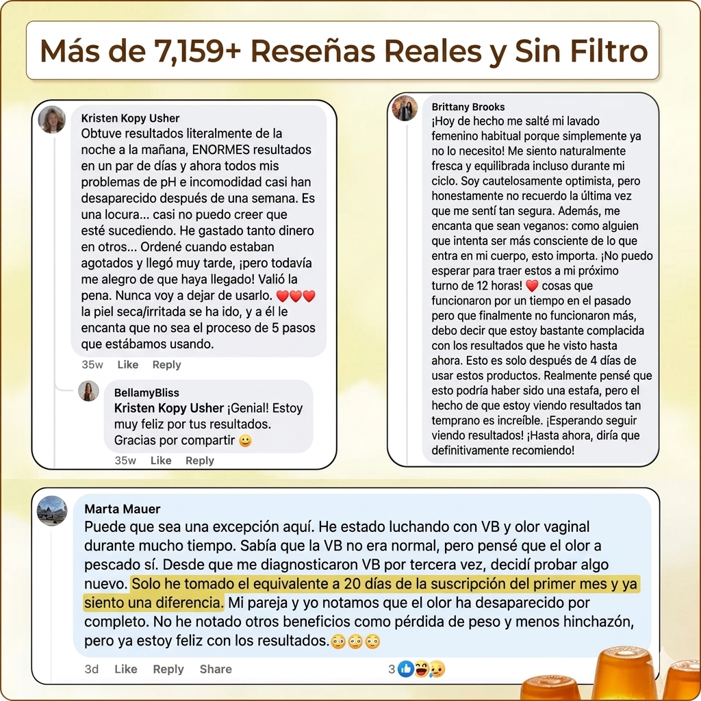 Probiótico Vaginal BellamyBliss - 100% Real