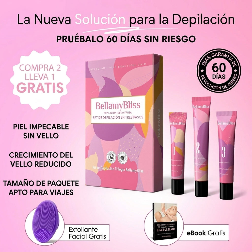 Kit Trilogía de Depilación BellamyBliss