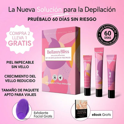 Kit Trilogía de Depilación BellamyBliss