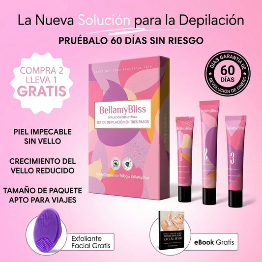Kit Trilogía de Depilación BellamyBliss
