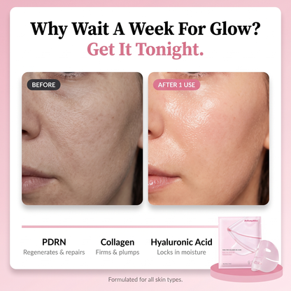 BellamyBliss™  Collagen PDRN Glow Up Mask
