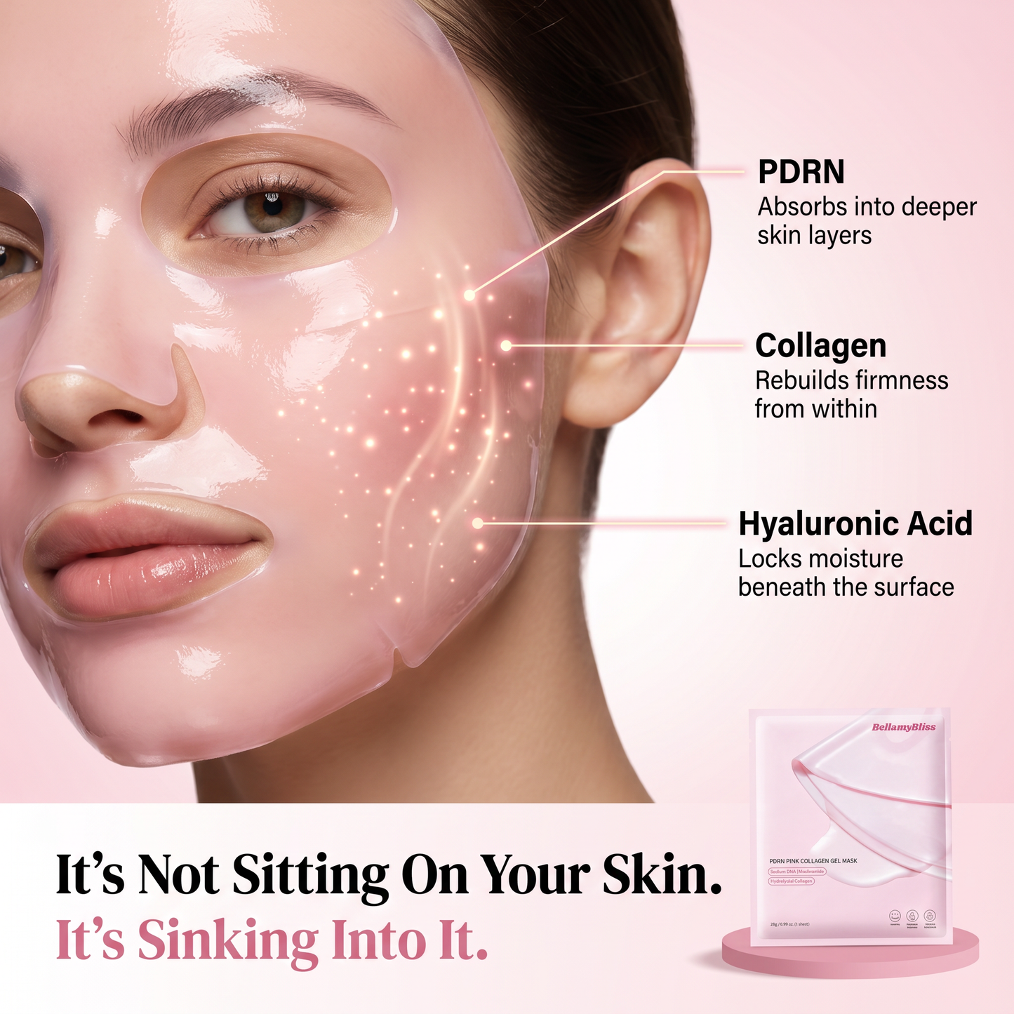 BellamyBliss™  Collagen PDRN Glow Up Mask