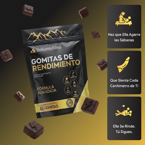 BellamyBliss™ Gomitas de Rendimiento Masculino